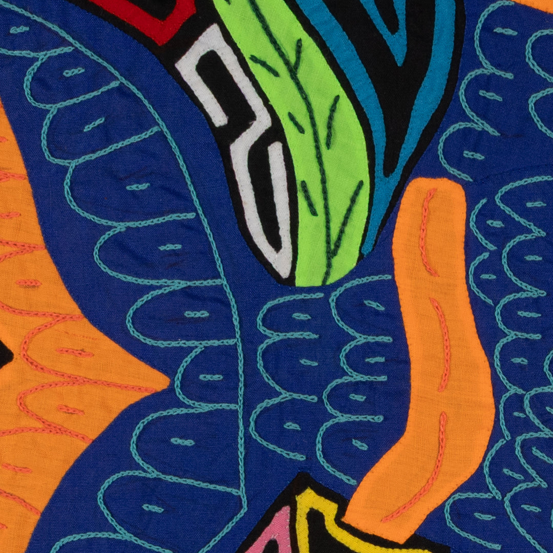 Fantasy Orange And Blue Angel Fish Mola