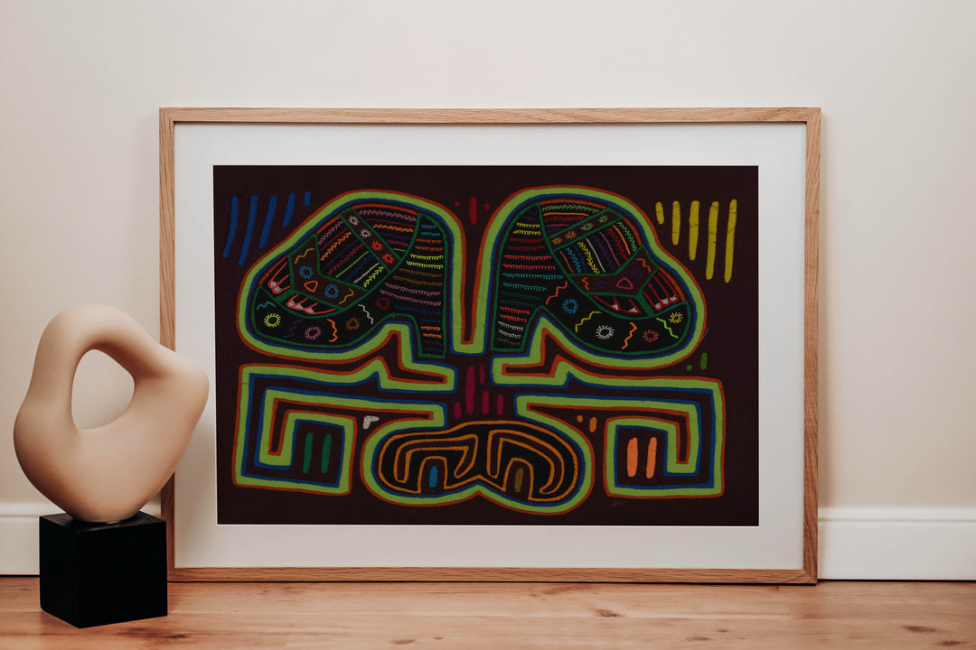 Burgundy And Green Big Foot Roadrunner Mola