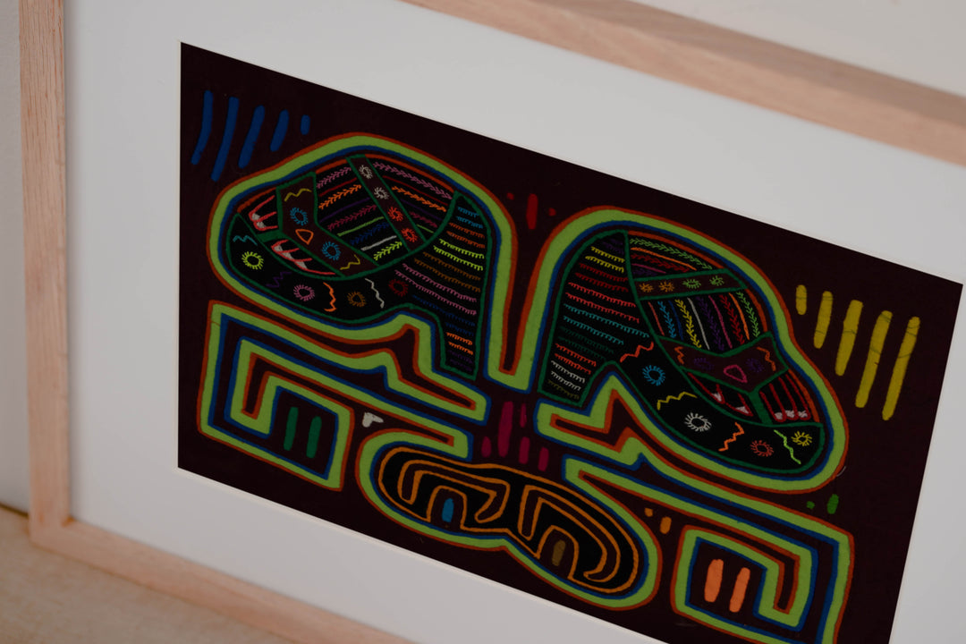 Burgundy And Green Big Foot Roadrunner Mola