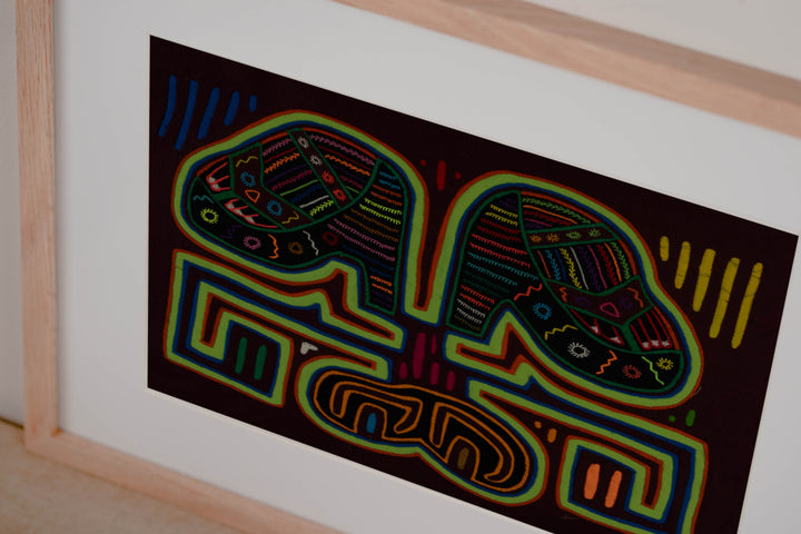 Burgundy And Green Big Foot Roadrunner Mola