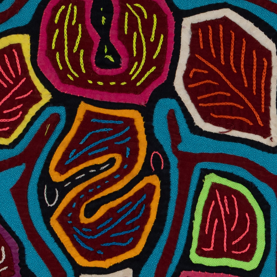 Traditional Multi-Color Garden Of Eden Mola