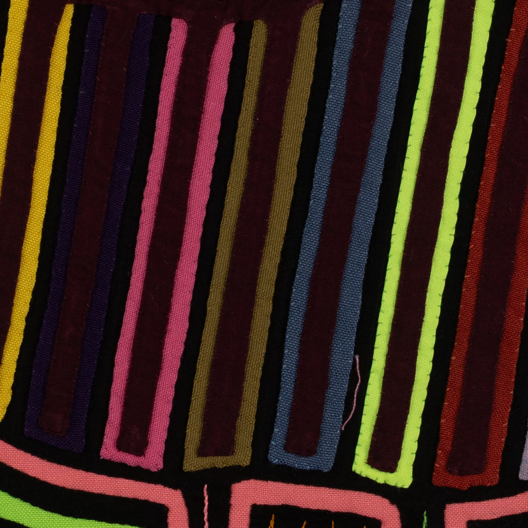 Classic Rainbow Colors Peacock Bird Mola