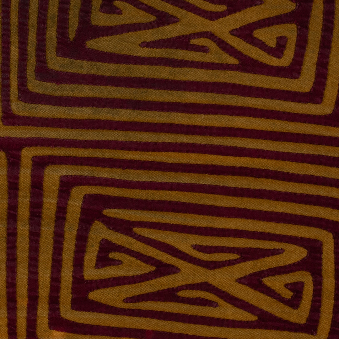 Vintage Burgundy And Brown Classic Design Mola