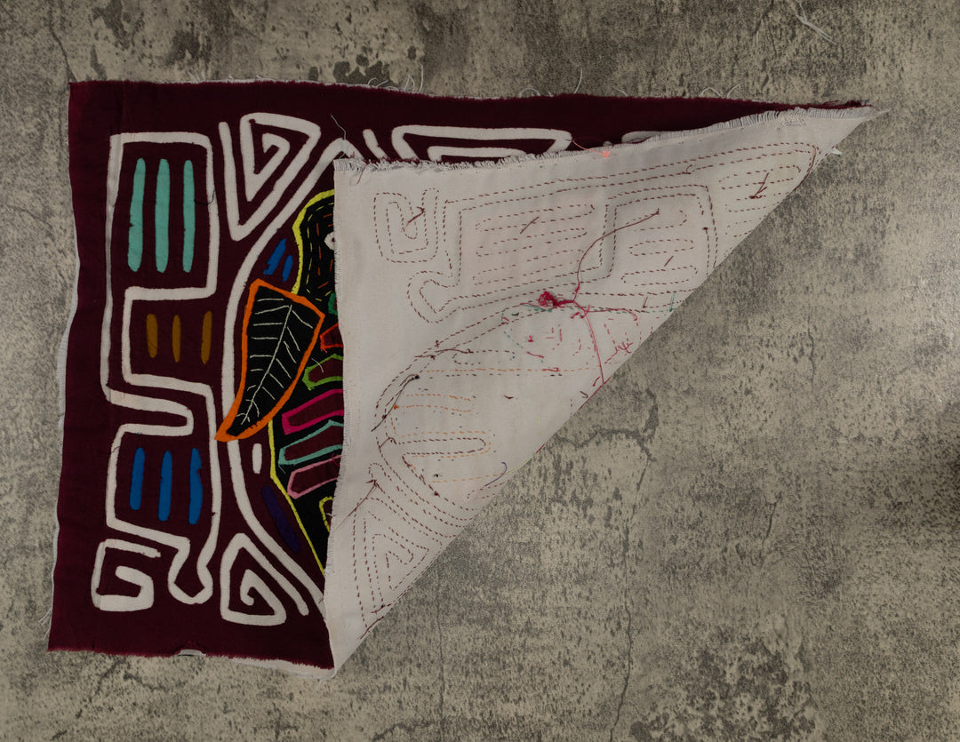 Classic Burgundy And White Buzzard Bird Mola