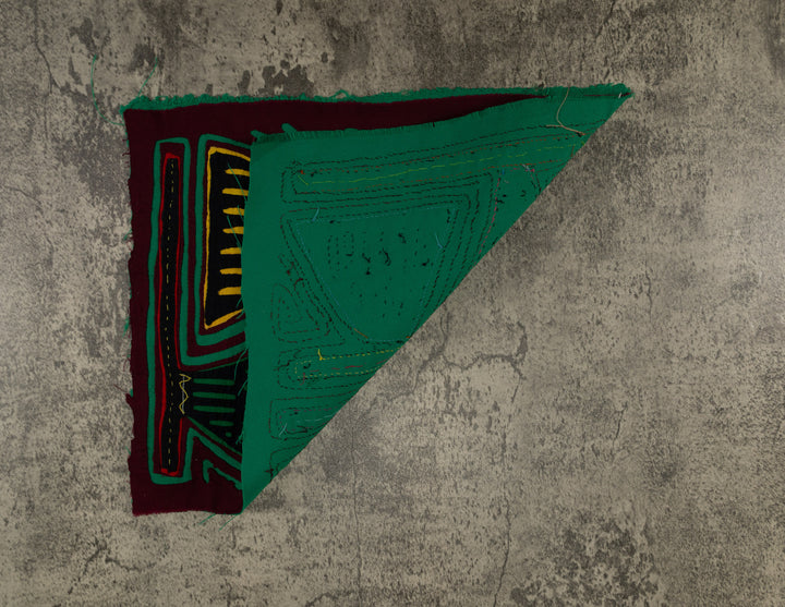 Burgundy And Green Hatchet Axe Mola