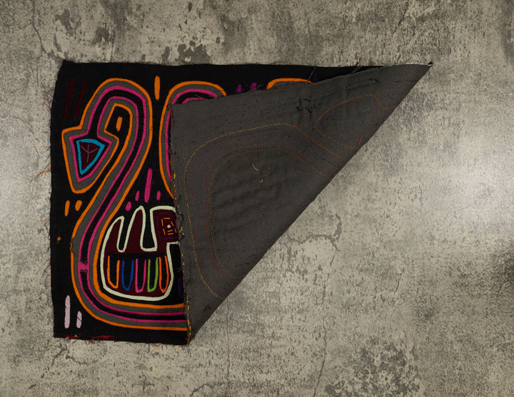 Purple Orange And Black Duck In Jug Mola