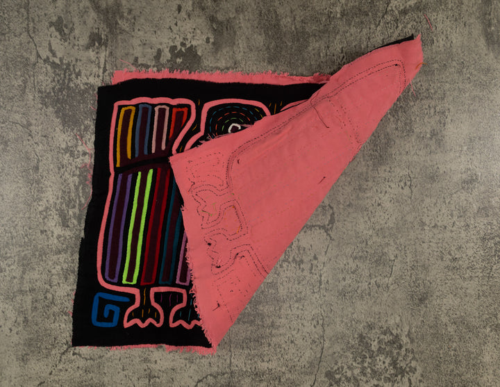 Classic Rainbow Colors Peacock Bird Mola