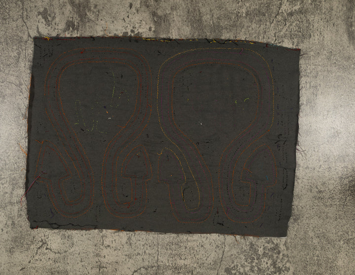 Purple Orange And Black Duck In Jug Mola