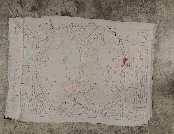 Classic Burgundy And White Buzzard Bird Mola