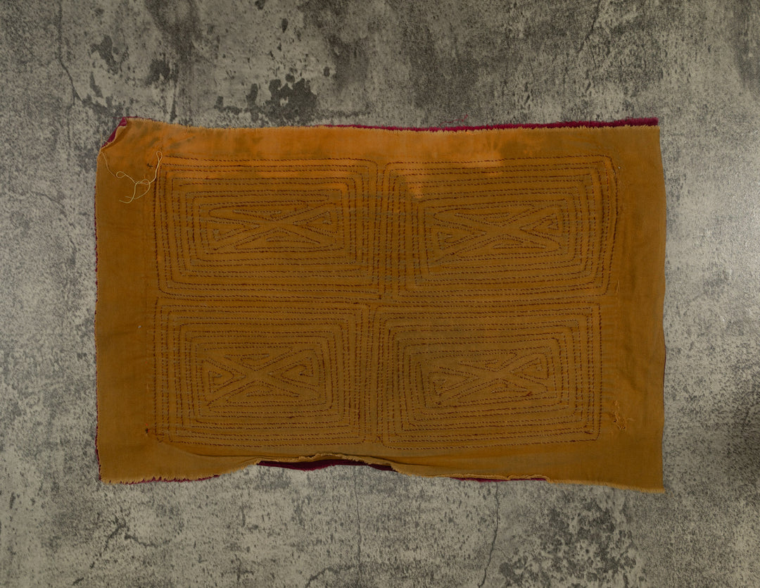 Vintage Burgundy And Brown Classic Design Mola