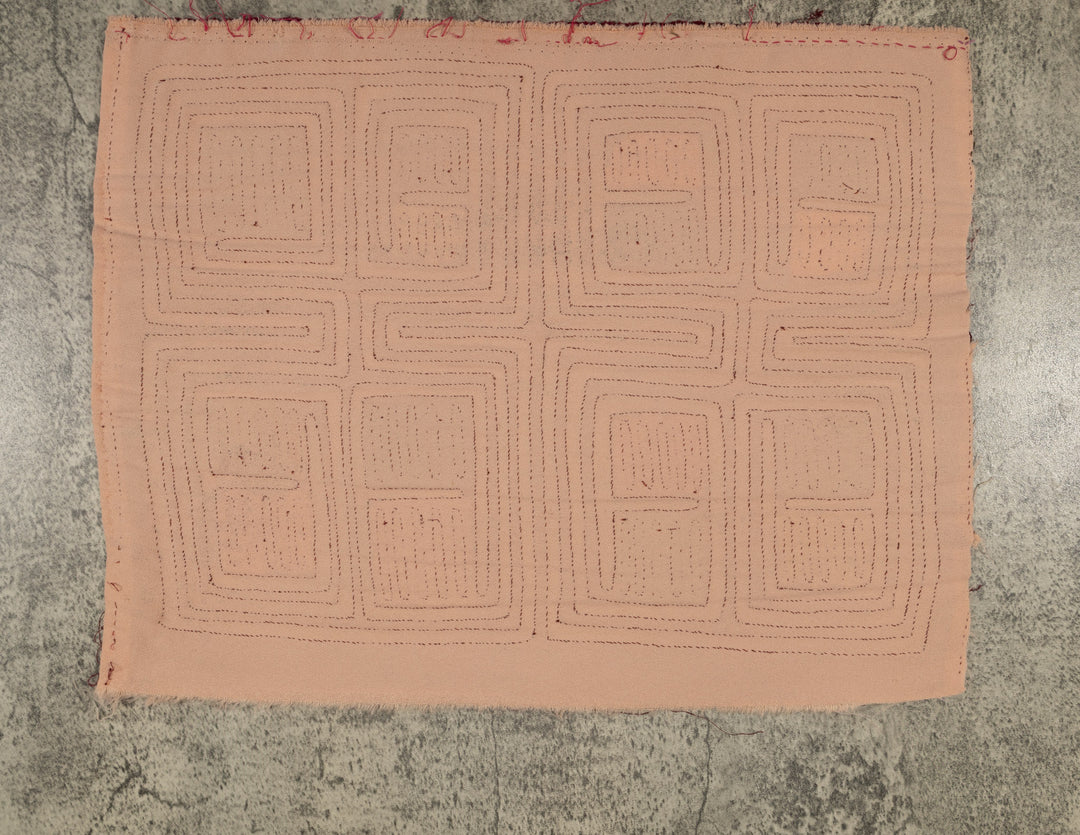 Traditional Burgundy And Cream Classic Design Mola