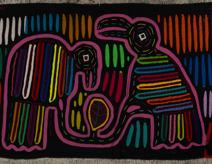 Classic Black And Purple Buzzard Bird Mola