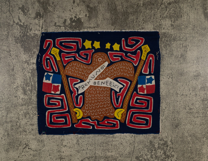 Vintage Red White And Blue Patriotic Flag Mola