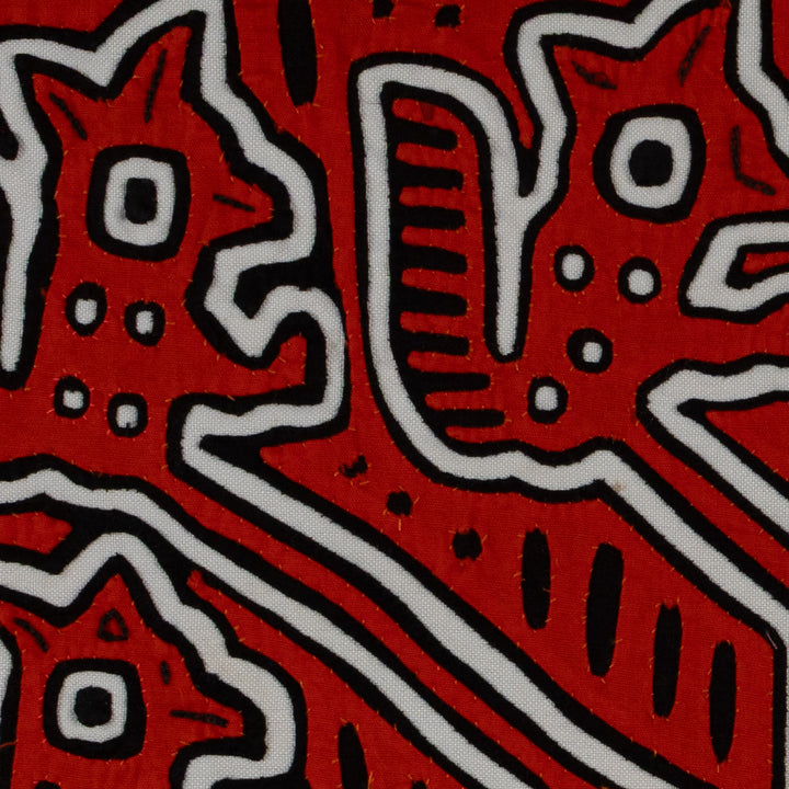 Classic Orange And White Squirrels Delight Mola