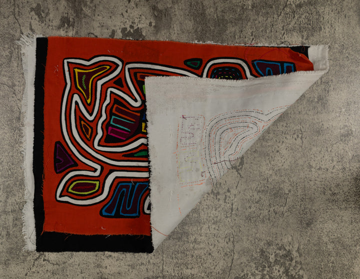 Classic Orange And White Rainforest Dove Bird Mola