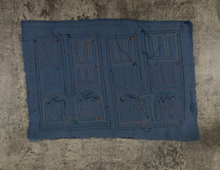 Classic Multi-Color Ratty Rag Pant Mola