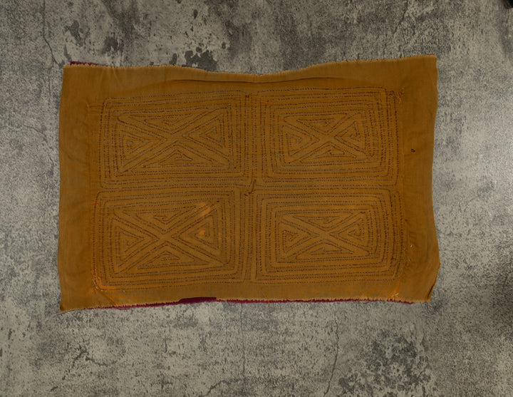 Vintage Burgundy And Brown Classic Design Mola