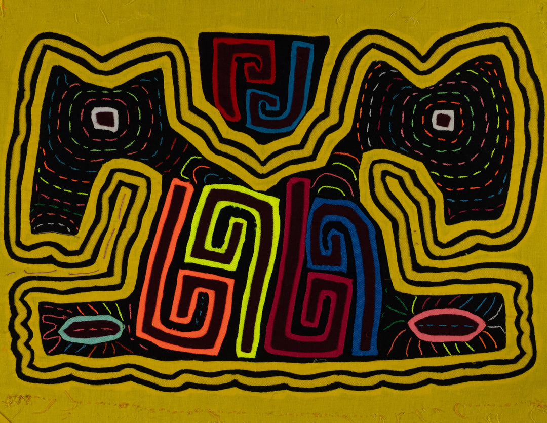 Traditional Weird Yellow Puppy Dog Mola