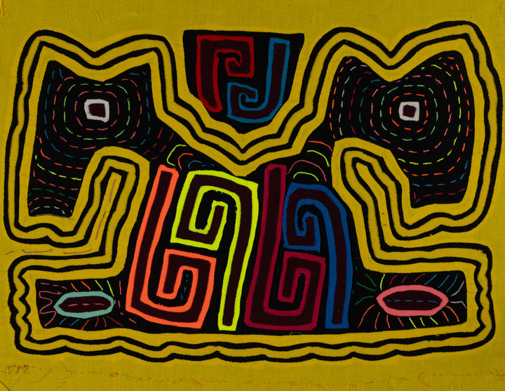 Traditional Weird Yellow Puppy Dog Mola