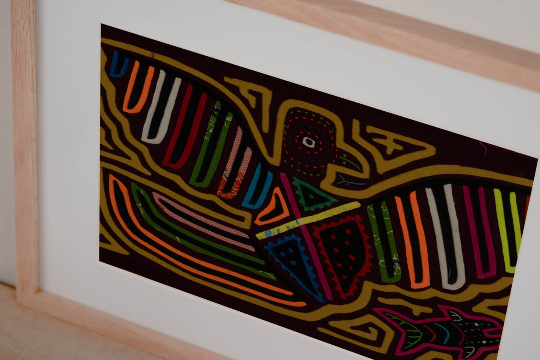 Classic Multi-Color Fish Hawk Mola