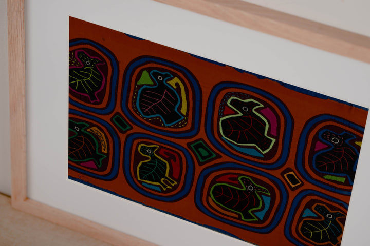 Classic Orange And Blue Chickadee Mola