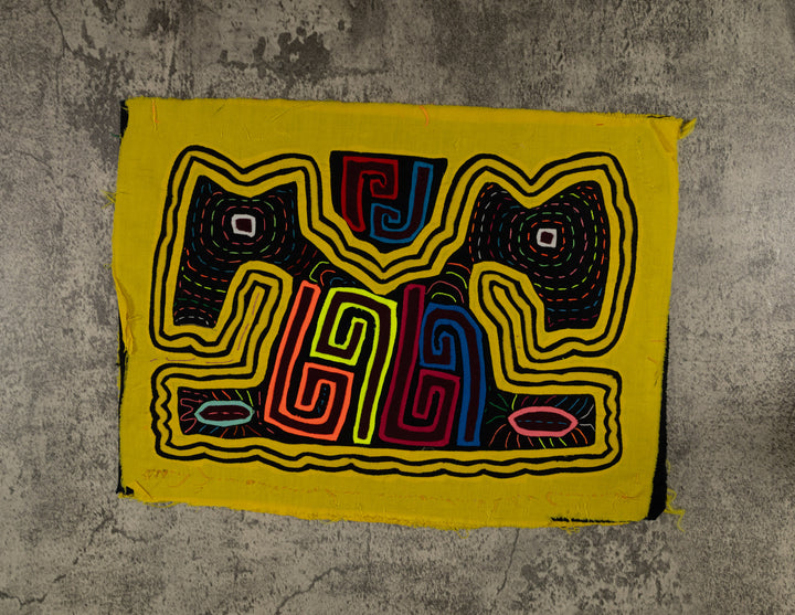 Traditional Weird Yellow Puppy Dog Mola