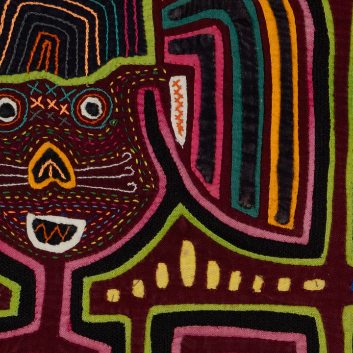 Traditional Multi-Color Twin Sister Mola