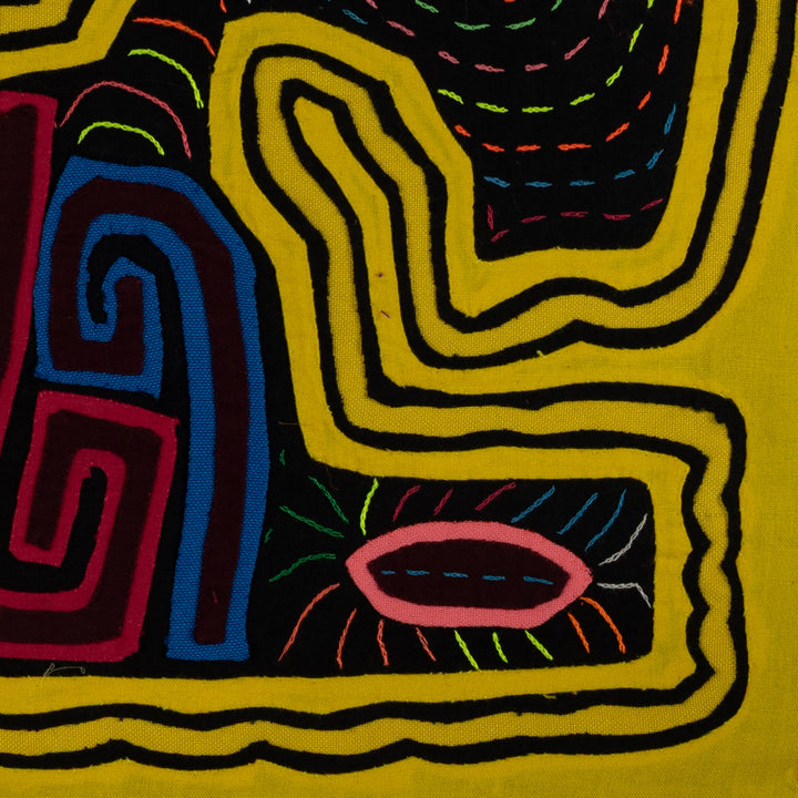 Traditional Weird Yellow Puppy Dog Mola