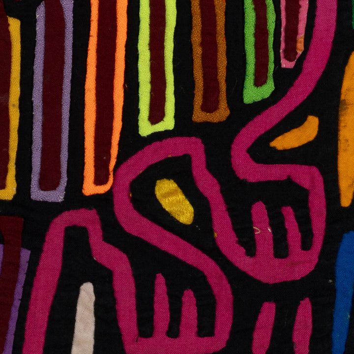 Traditional Multi-Color Family Affair Mola