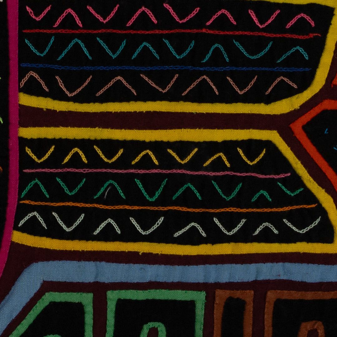 Classic Burgundy And Blue Butterfly Mola