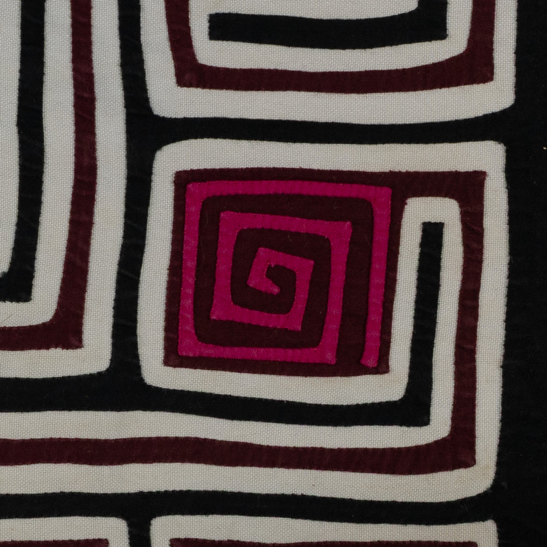 Classic Black And White Fancy Birdcage Mola