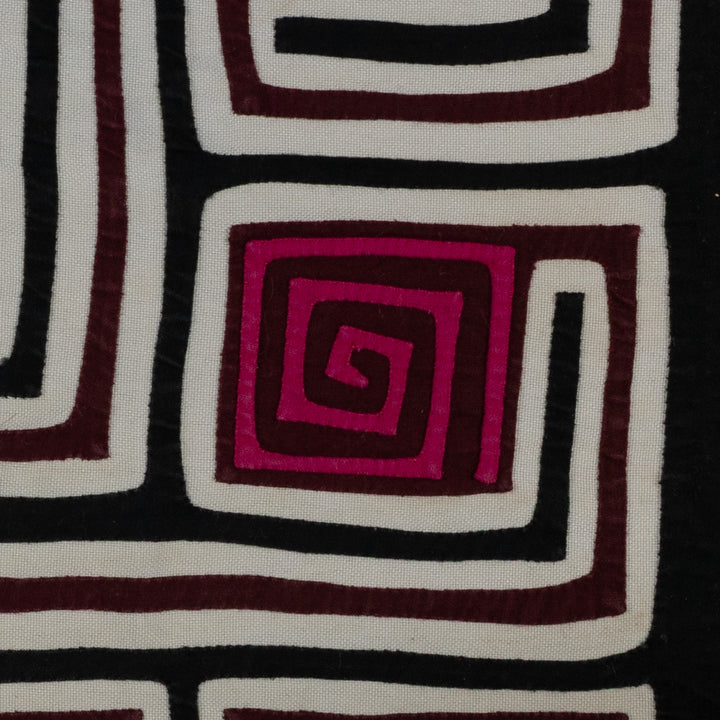 Classic Black And White Fancy Birdcage Mola