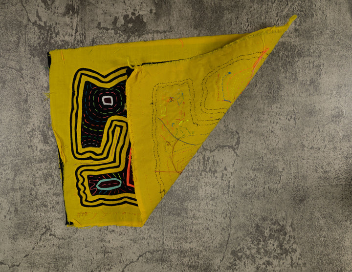 Traditional Weird Yellow Puppy Dog Mola