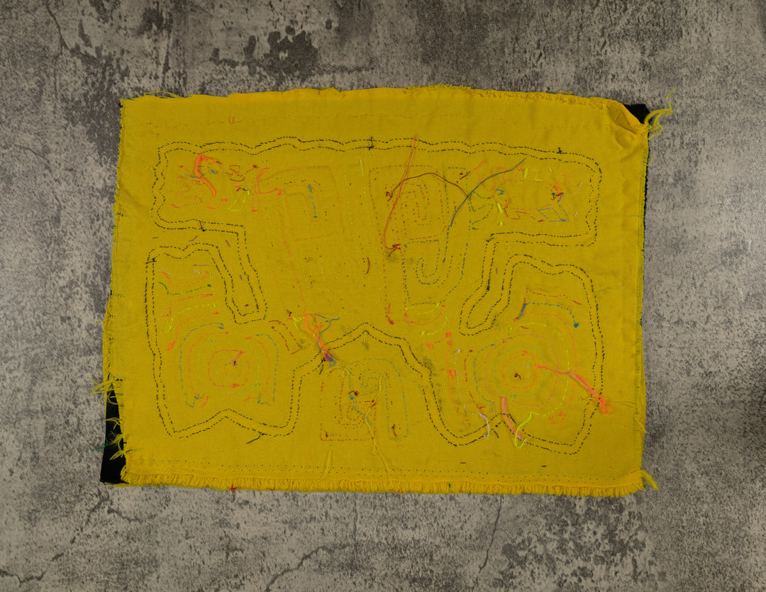 Traditional Weird Yellow Puppy Dog Mola