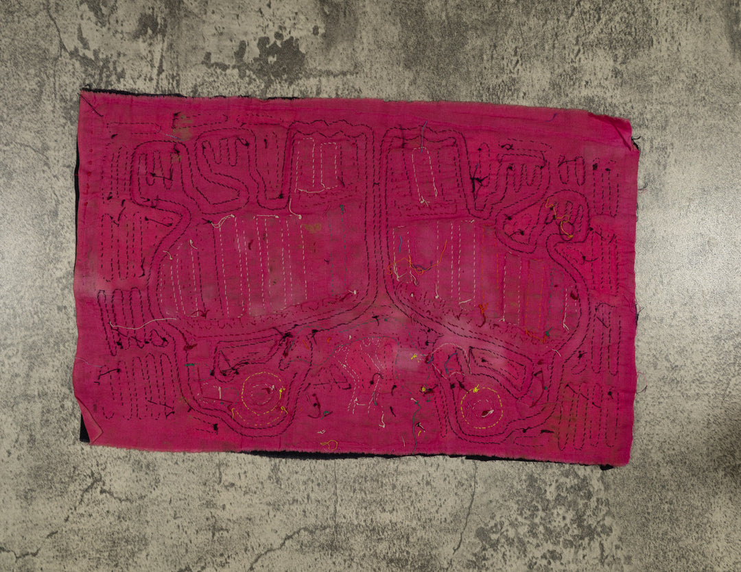 Traditional Multi-Color Family Affair Mola