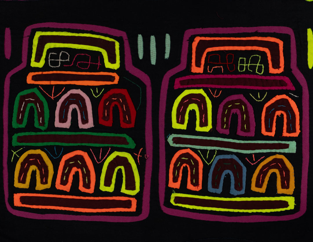 Classic Multi-Color Cookie Jug Mola