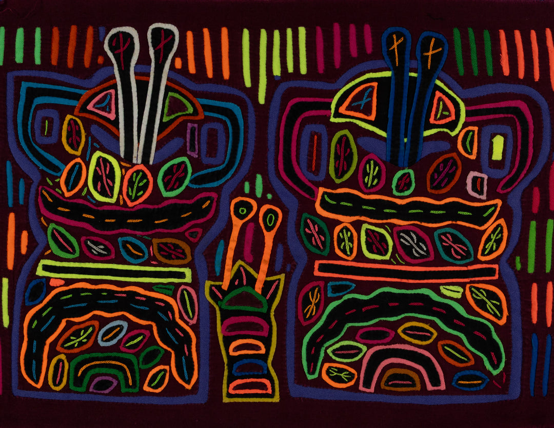 Classic Rainbow Colors Fantasy Lobster Mola