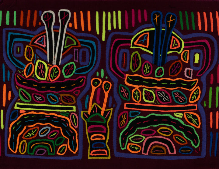 Classic Rainbow Colors Fantasy Lobster Mola