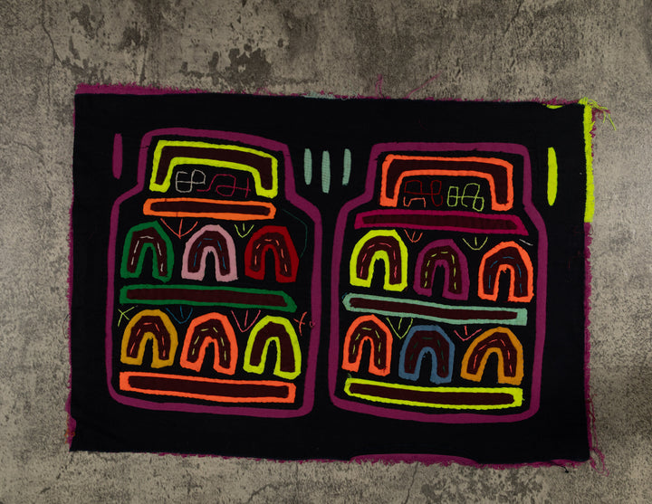 Classic Multi-Color Cookie Jug Mola