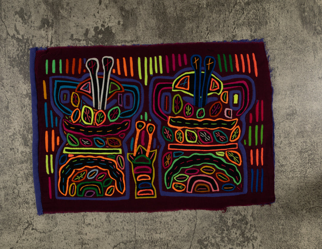 Classic Rainbow Colors Fantasy Lobster Mola