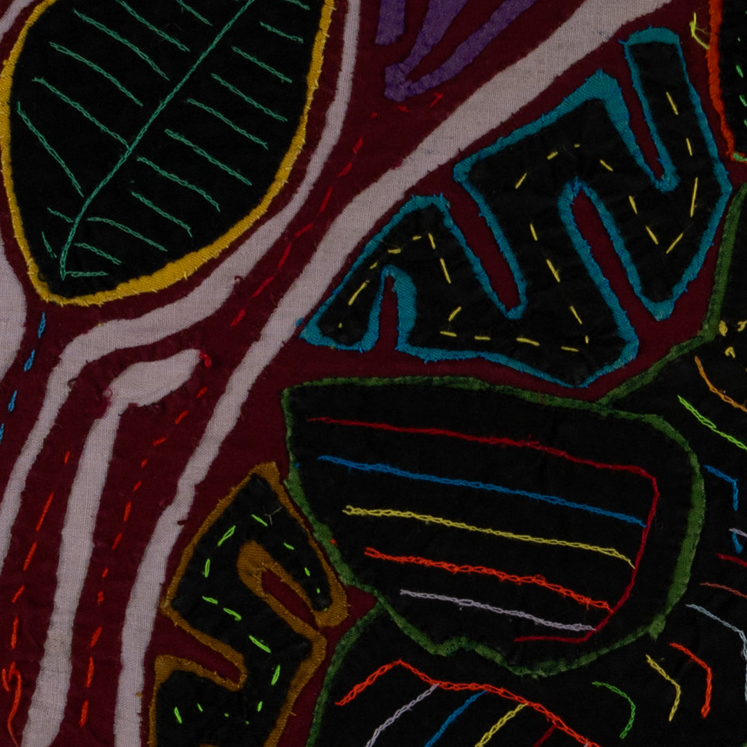 Traditional Burgundy Song Bird Mola