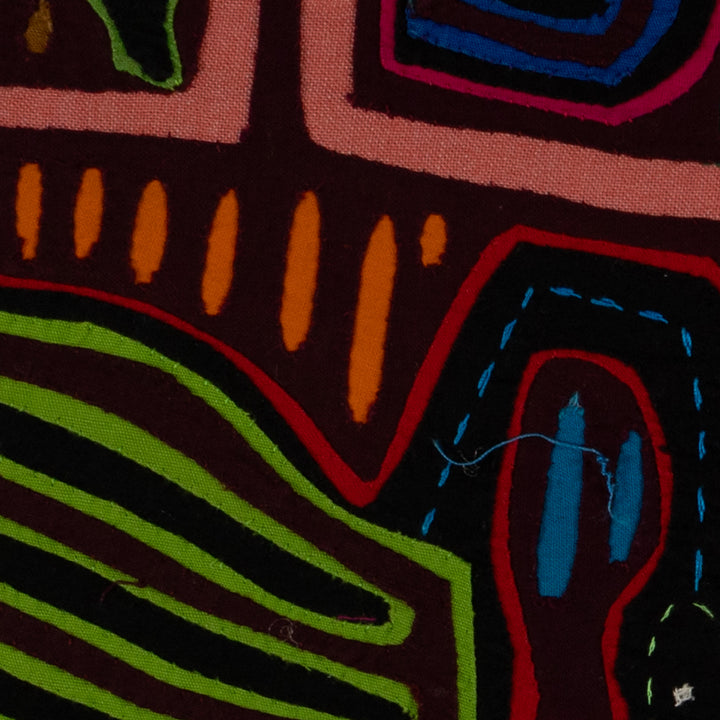 Classic Maroon And Peach Swooning Swan Mola