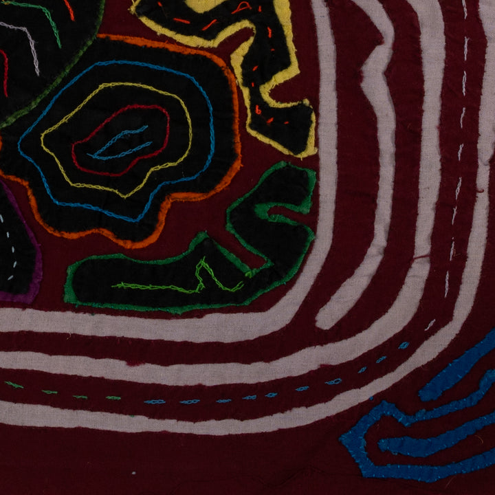 Traditional Burgundy Song Bird Mola