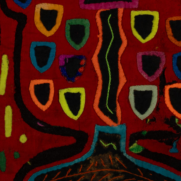 Vintage Weird Totem Pole Mola