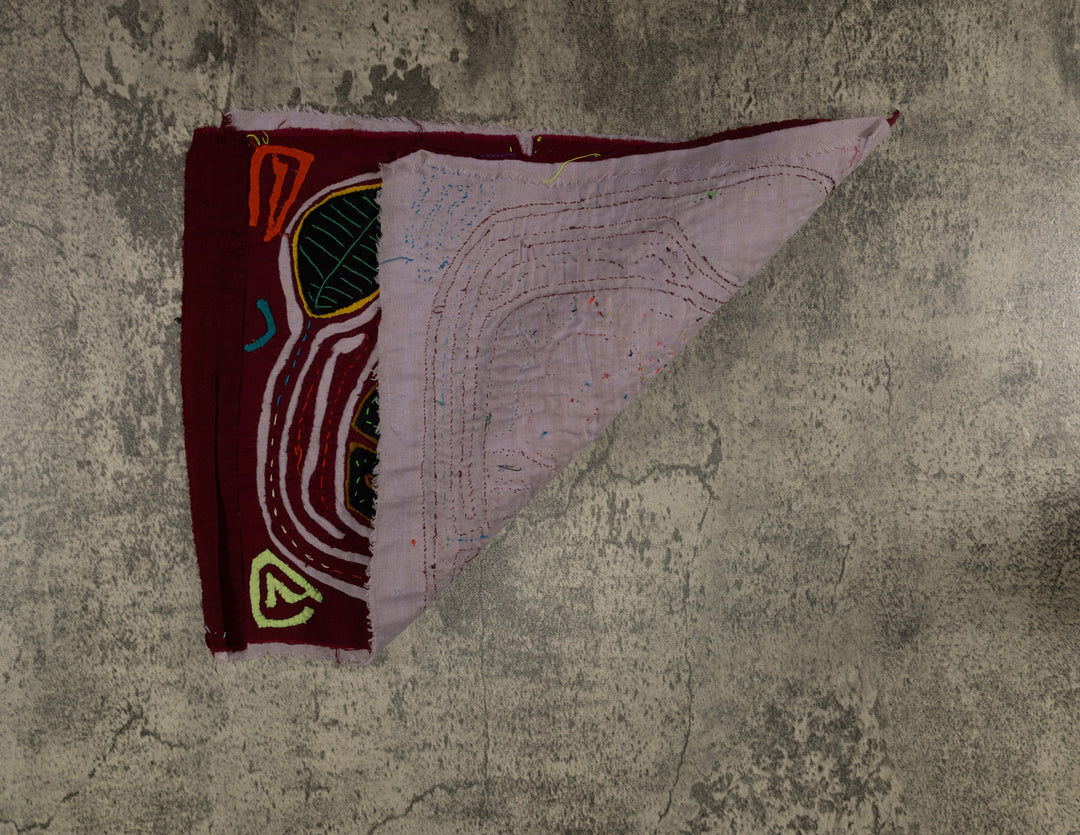 Traditional Burgundy Song Bird Mola