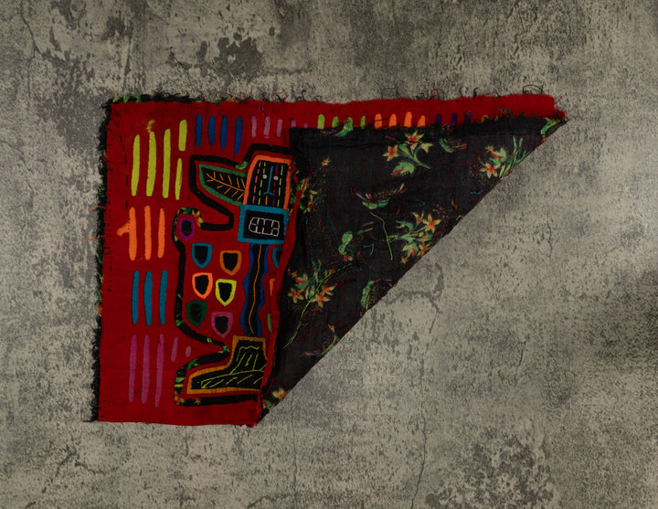 Vintage Weird Totem Pole Mola