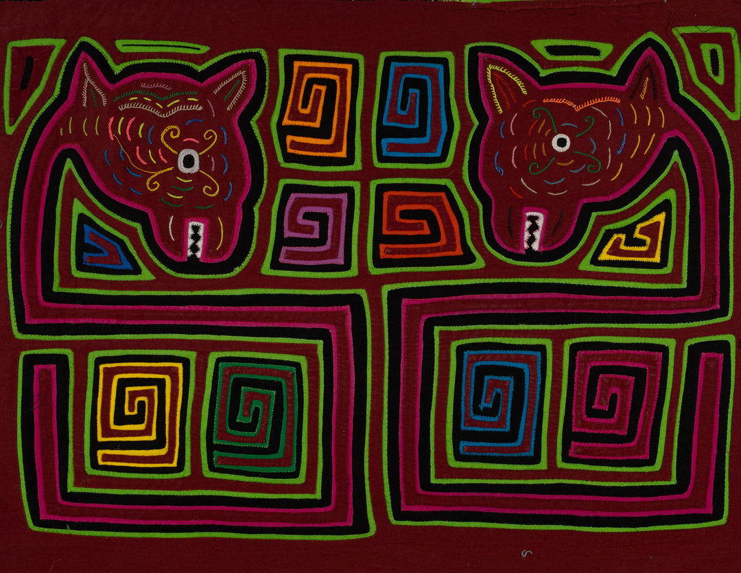 Traditional Red And Green Loch Ness Monster Mola