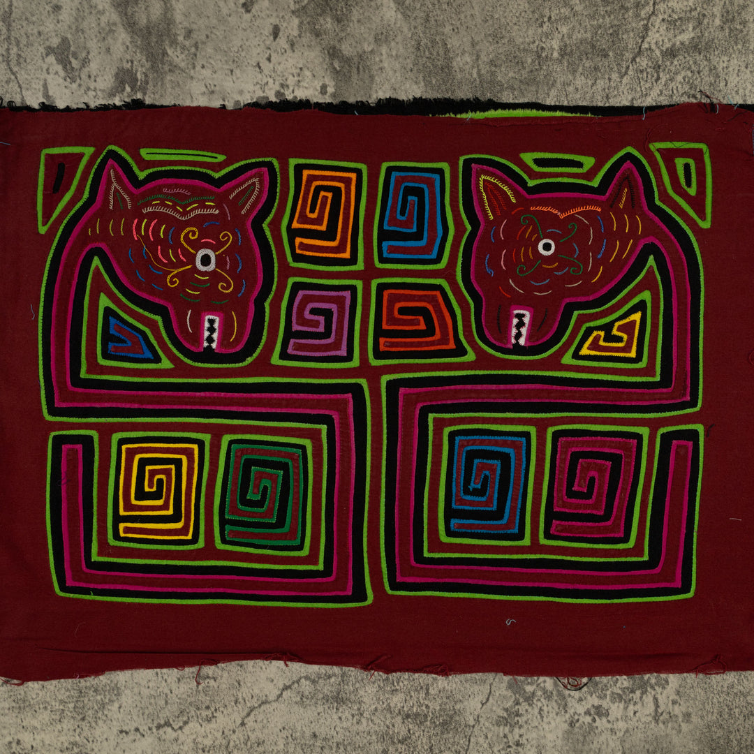 Traditional Red And Green Loch Ness Monster Mola