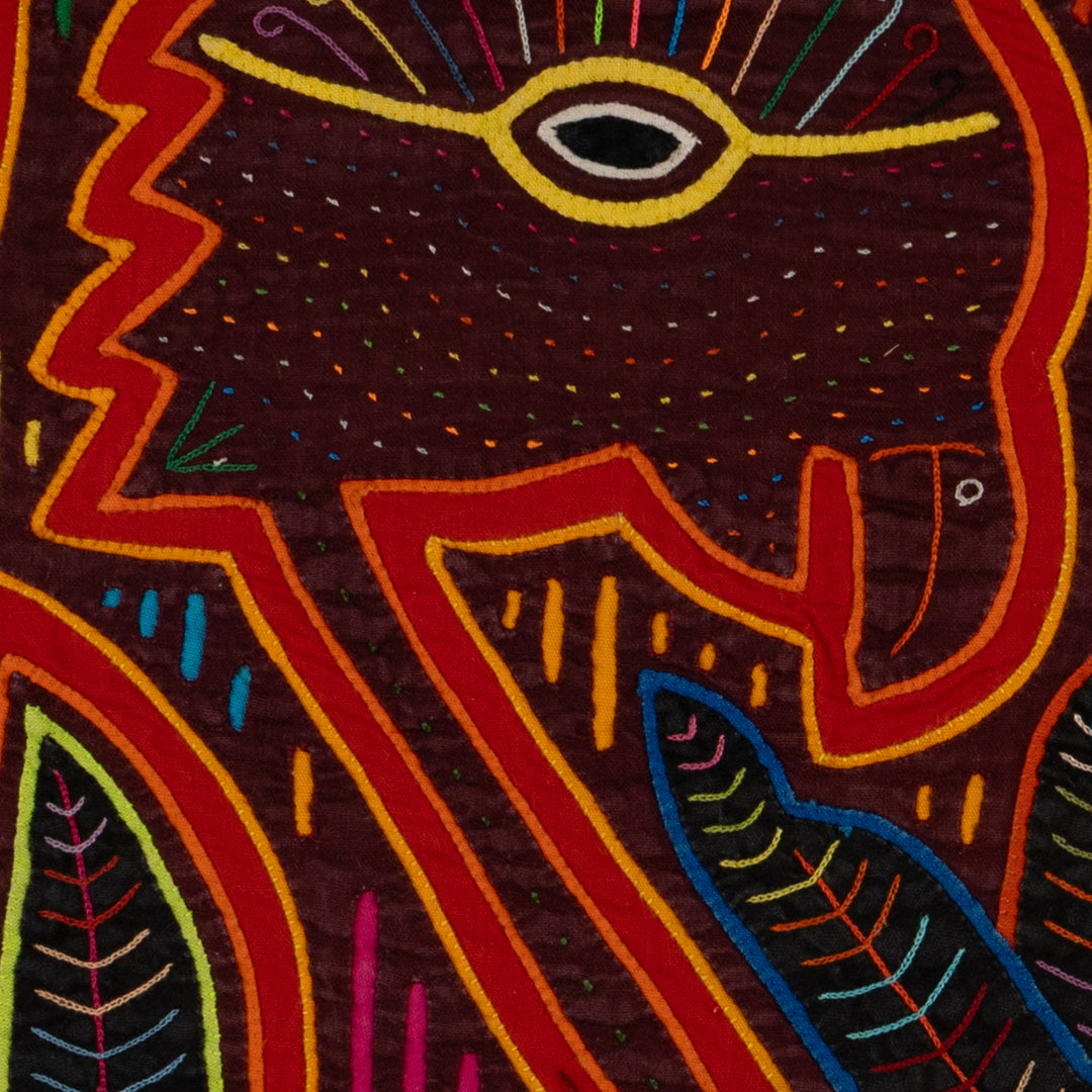 Traditional Red And Orange Loch Ness monster Mola