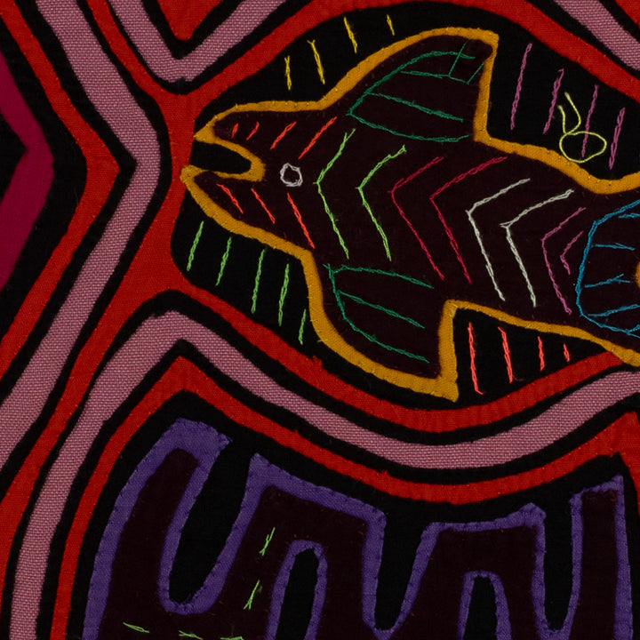 Classic Orange And Pink Fish Aquarium Mola